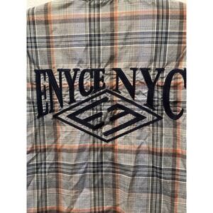 Enyce Long Sleeve Button Up Shirt Sz‎ 2xL Plaid Hip Hop Sean Combs N.Y.C.